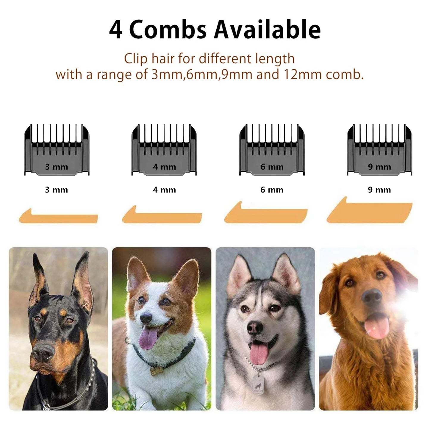 Groom Your Furry Friends with the Rechargeable Cordless Pet Shaver – Quiet, Easy, and Perfect for Dogs & Cats! 🐾✂️